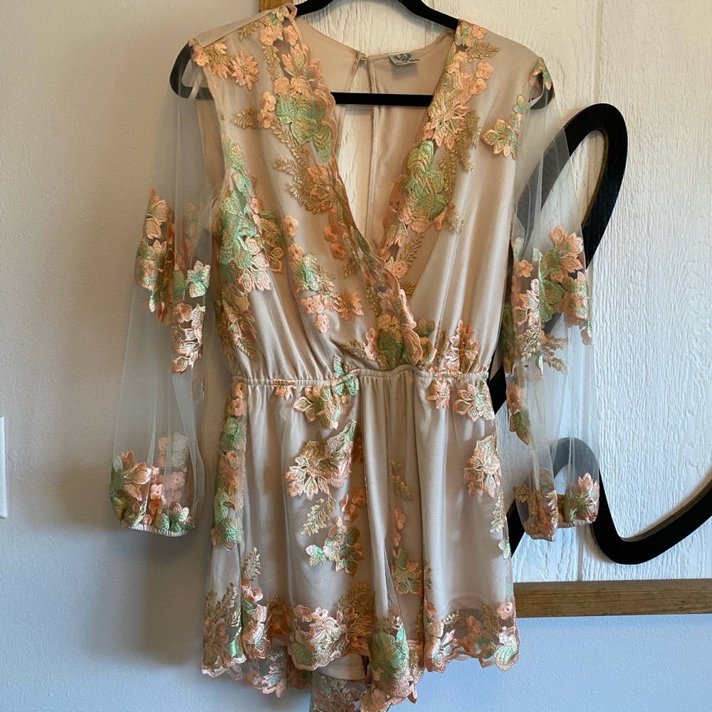 Floral romper